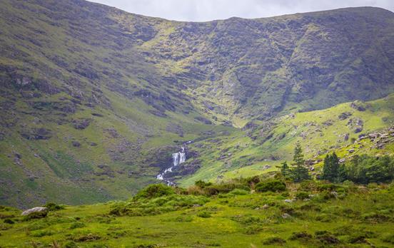 Waterfalls in Black Valley