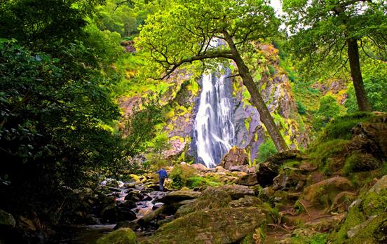 Powerscourt Wasserfall