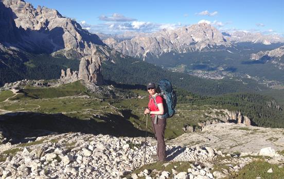 Bergpanorama soweit das Auge reicht - Alta Via