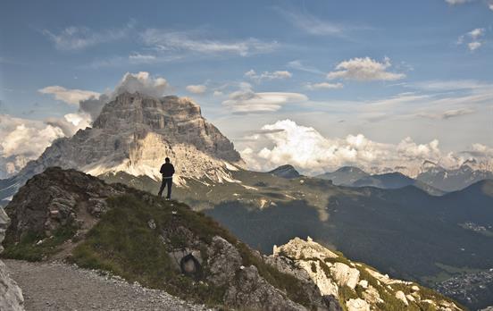 Aussicht vom Rifugio Coldai