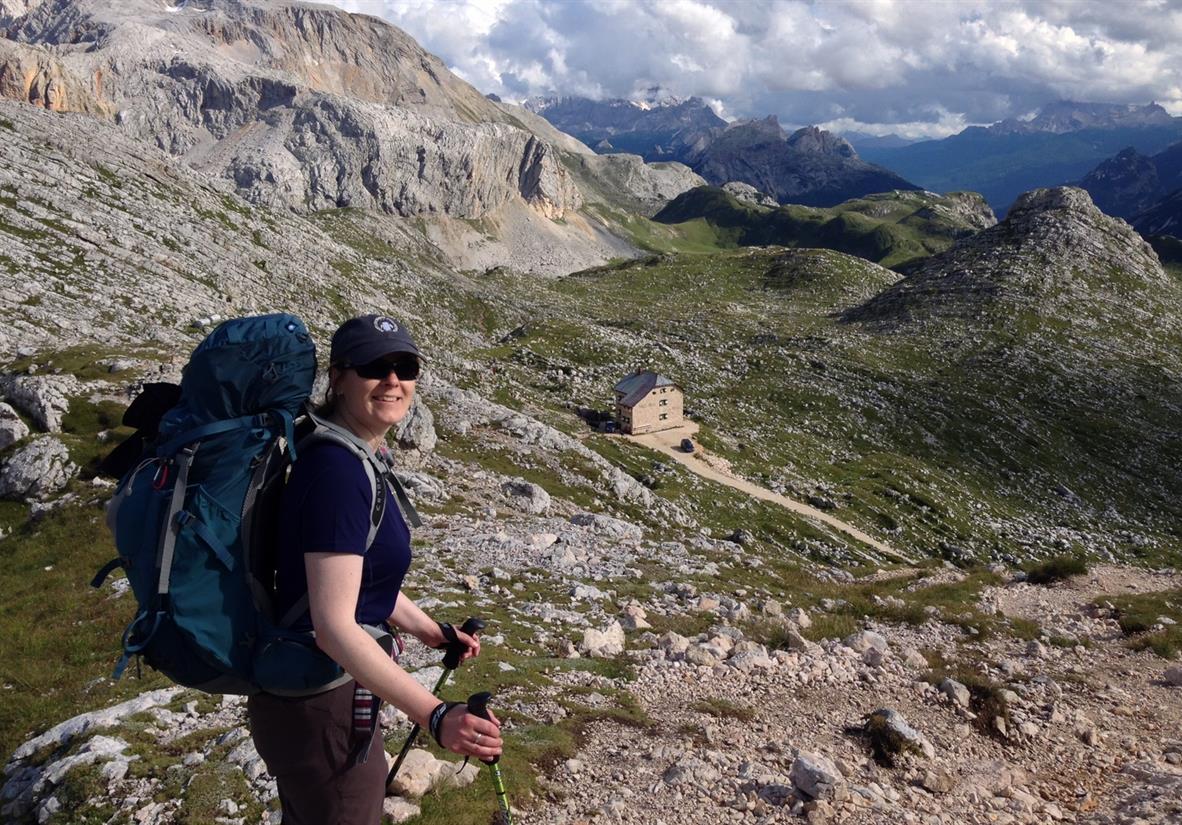 Richtung Rifugio Sennes