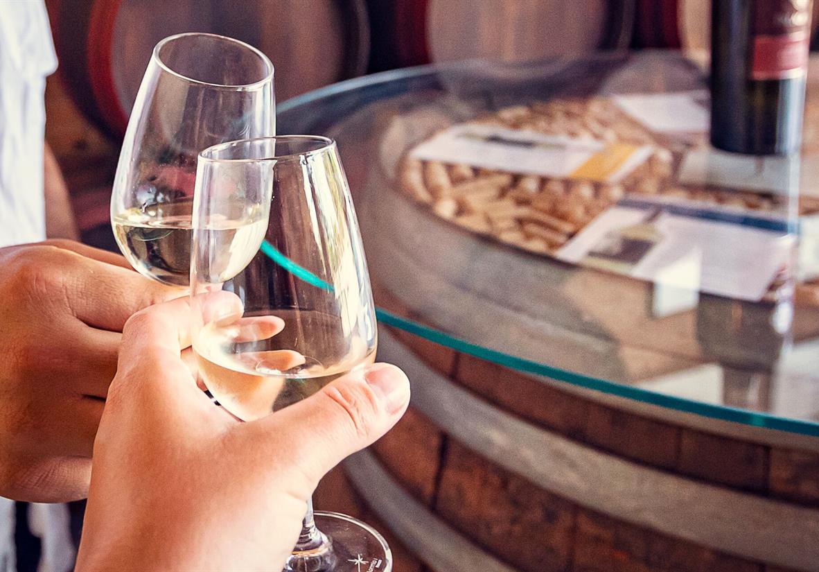 Enjoy free time for a wine tasting