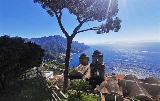 Iconic views from Villa Rufolo