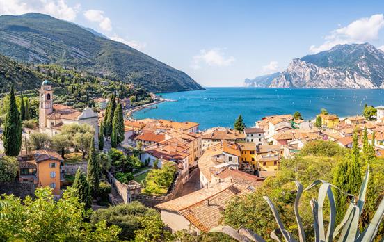 Riva Del Garda lake view
