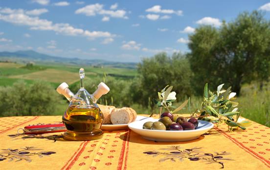 Olives &amp; Tuscan sunshine make the perfect pairing