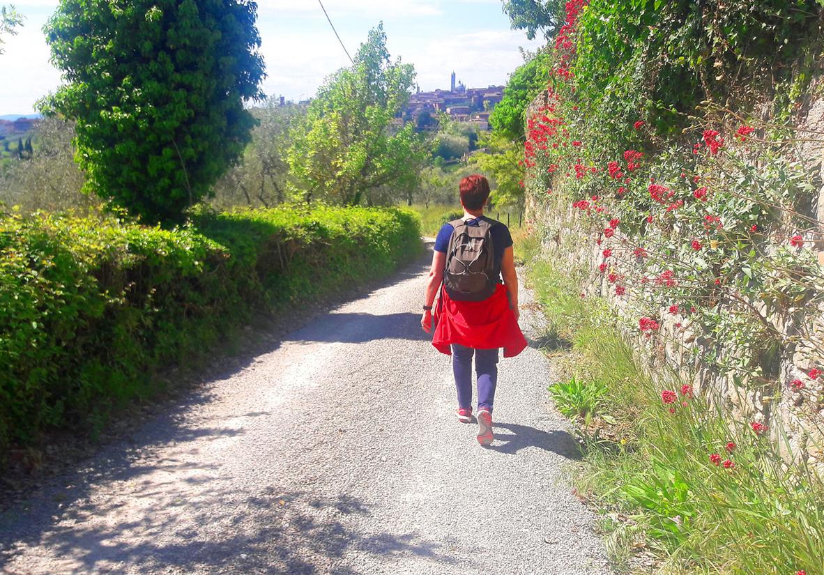 Auf dem Weg nach Siena
