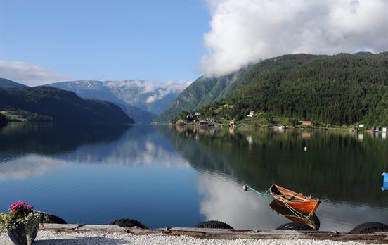 Views of the Hardangerfjord