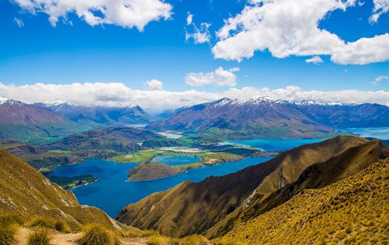 Best of Neuseeland - Blick von Roys Peak Wanaka