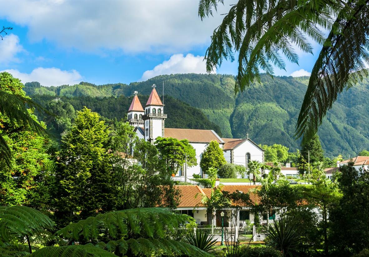 Ponta Delgada, capital of the Azores archipelago