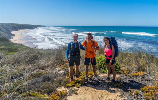 Enjoy endless coastal views on the Rota Vicentina