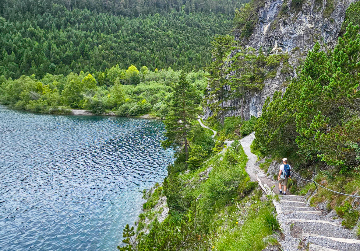 Wanderweg am Blindsee