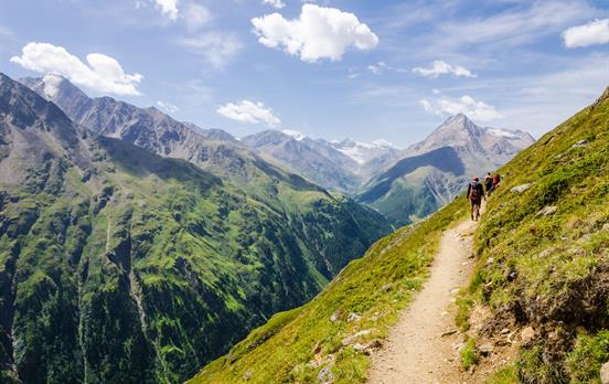 Höhenwege mit Aussicht