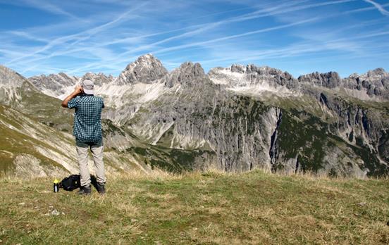 Die Aussicht genießen