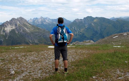 Dramatische Aussichten auf dem E5