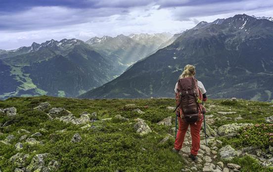 Aussicht aufs Pitztal