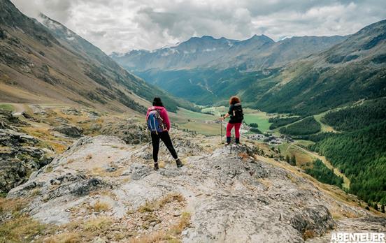 Blick über das Schnalstal