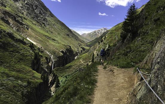 Durch das Rofental zur Bella Vista Hütte
