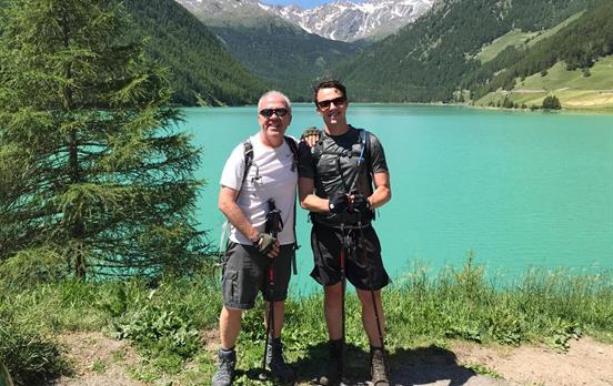 Am Vernagter See angekommen