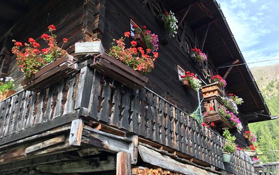 Historischer Bergbauernhof im Schnalstal