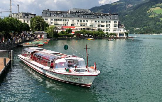 Bootstour bei Zell am See