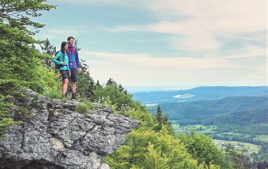 Aussicht am Hangenden Stein