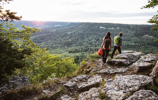 Wandern am Hangenden Stein