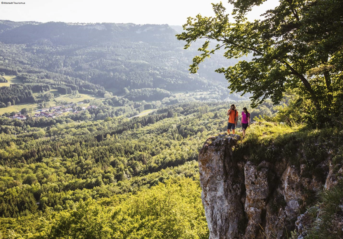 Wandern auf dem Albtrauf