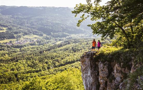 Wandern auf dem Albtrauf