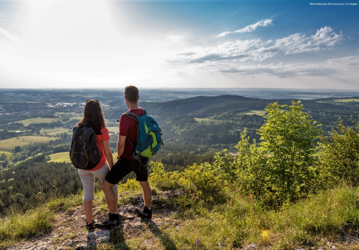 Aussichtsbalkone auf der Albtraufkante