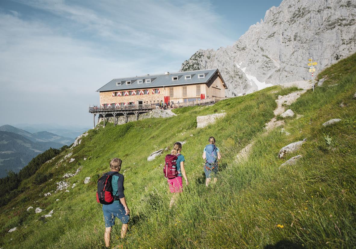 Kurz vor der Gruttenhütte ©Stefan Leitner