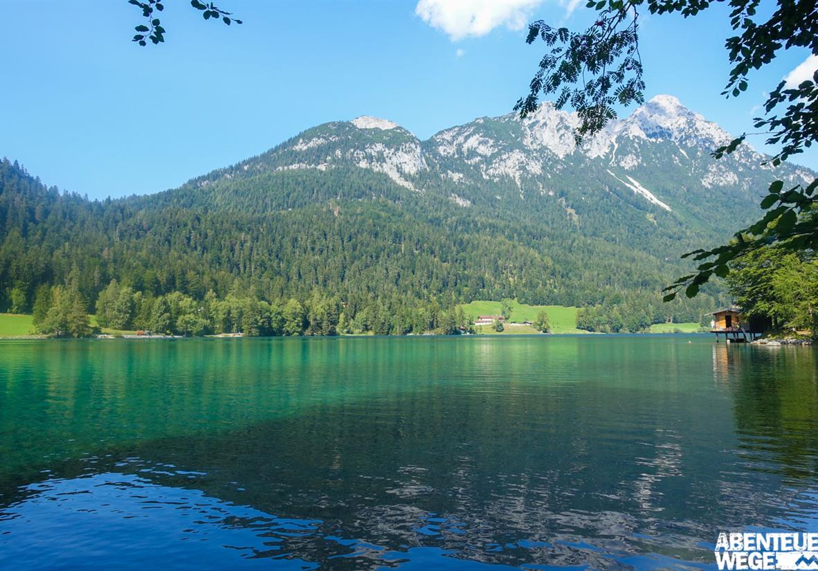 Prächtige Farbpalette am Hintersteiner See