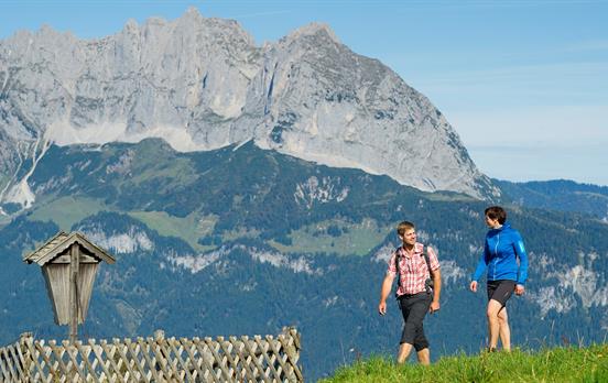 Wandern vor dem Wilden Kaiser ©G.Franz