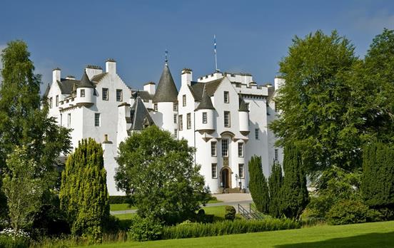 Imposing Blair Castle