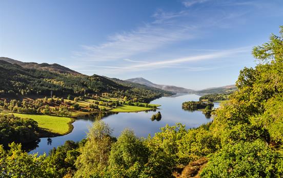Loch Tummel near Pitlochry