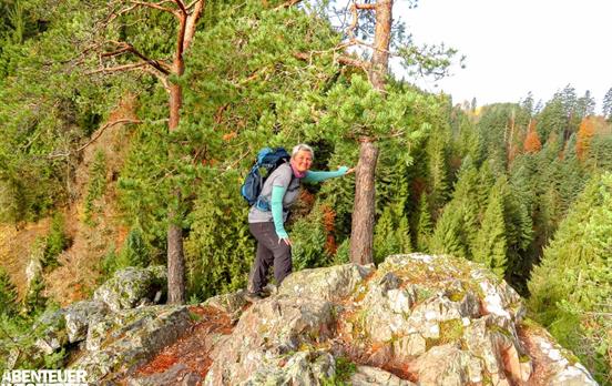 Abstecher zum Räuberschlössle