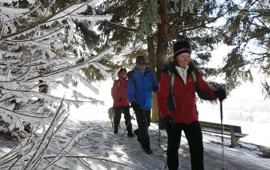Aktives Schneestapfen ©Hochschwarzwald Tourismus