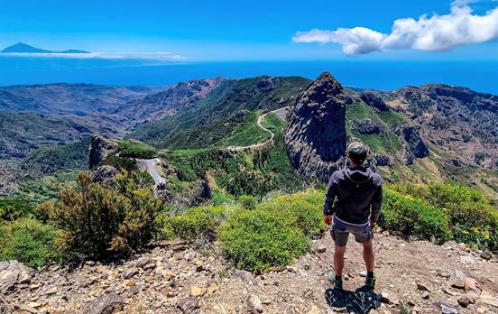 Hervorrangende Aussichtspunkte auf jeder Etappe