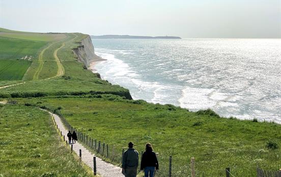 Wanderung entlang der Steilküste