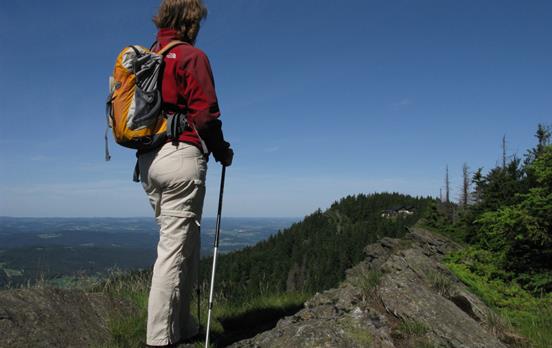 Blick auf die Kötztinger Hütte © Michael Körner