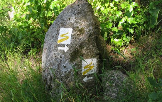 Goldsteig Markierung © Michael Körner