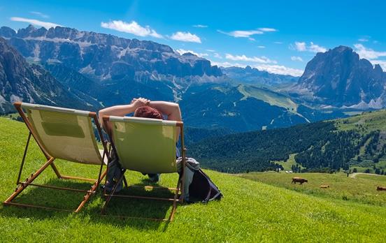 Entspannung mit Aussicht