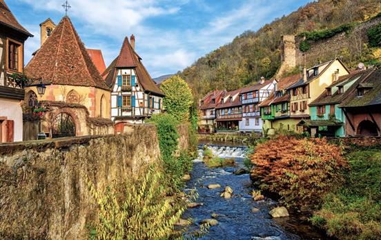 Postkarten-Idylle in Kaysersberg