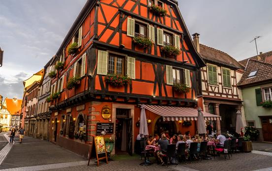Half-timbered houses of Alsace