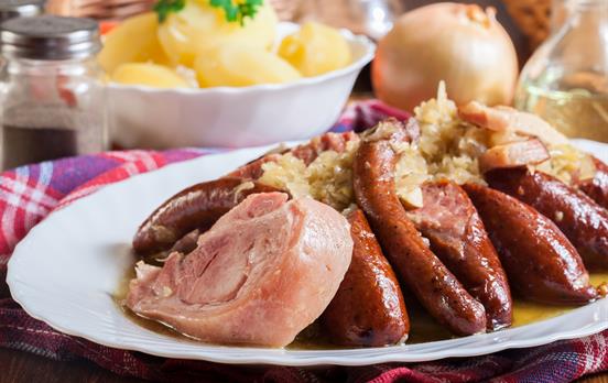 Hearty Alsatian Food