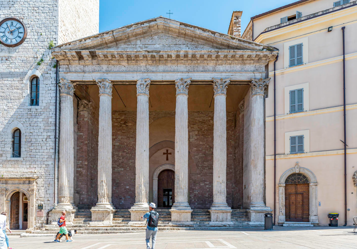 Die Straßen von Assisi