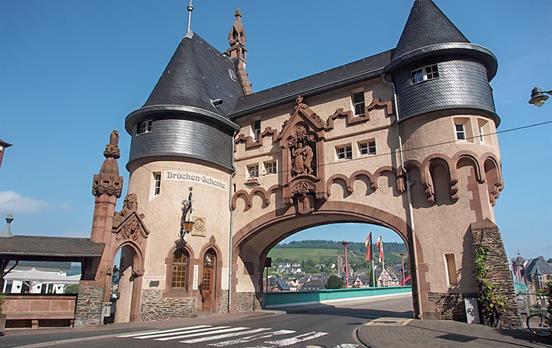 Das Brückentor von Traben-Trarbach