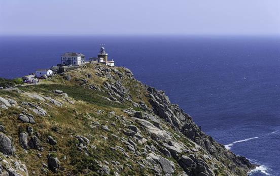 Finisterre Leuchtturm am Ende der Welt
