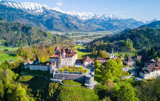 Explore the hilltop town of Gruyres