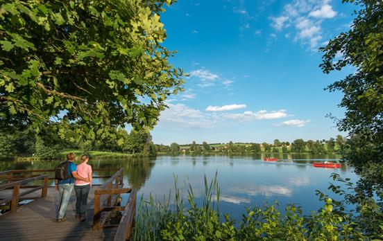 Idylle am Losheimer Stausee