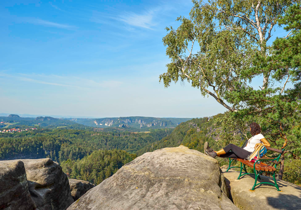 Rastplatz mit Aussicht